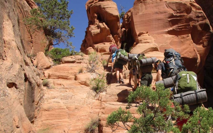 southwest backpacking program for adults